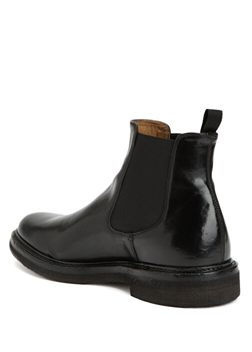 Aston Crepe Siyah Erkek Deri Bot - Görsel 4