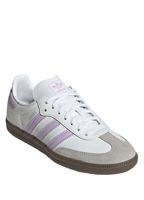 Samba OG Beyaz Unisex Çocuk Deri Sneaker - Görsel 3