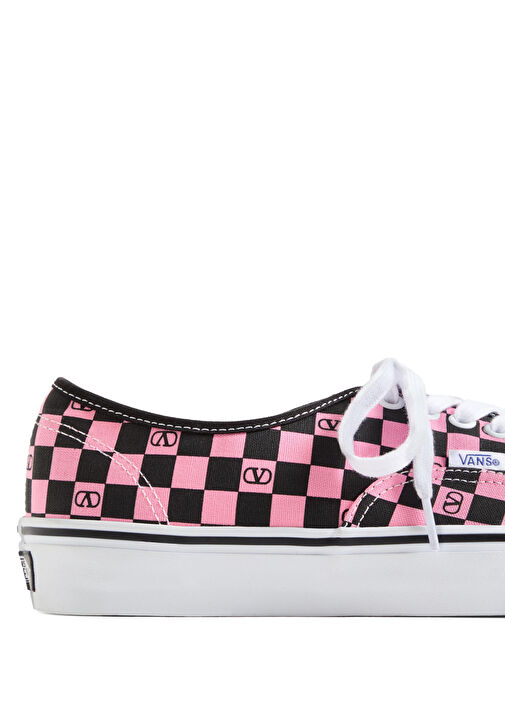 X Vans Pembe Siyah Kadın Sneaker - Görsel 5