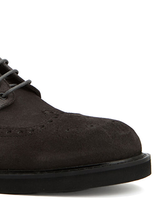 Antrasit Zımbalı Erkek Deri Ayakkabı - Görsel 7