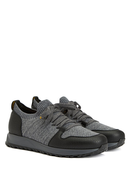 Antrasit Siyah Erkek Sneaker - Görsel 3