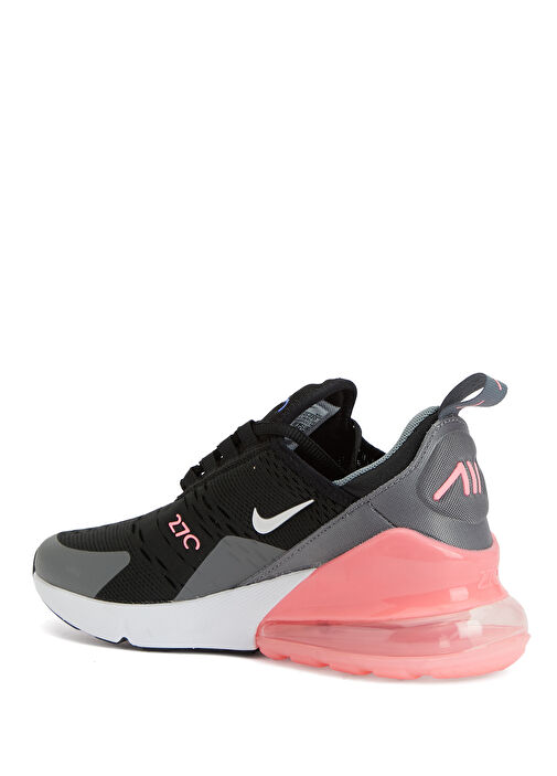 Air Max 270 Siyah Gri Unisex Çocuk Sneaker - Görsel 4