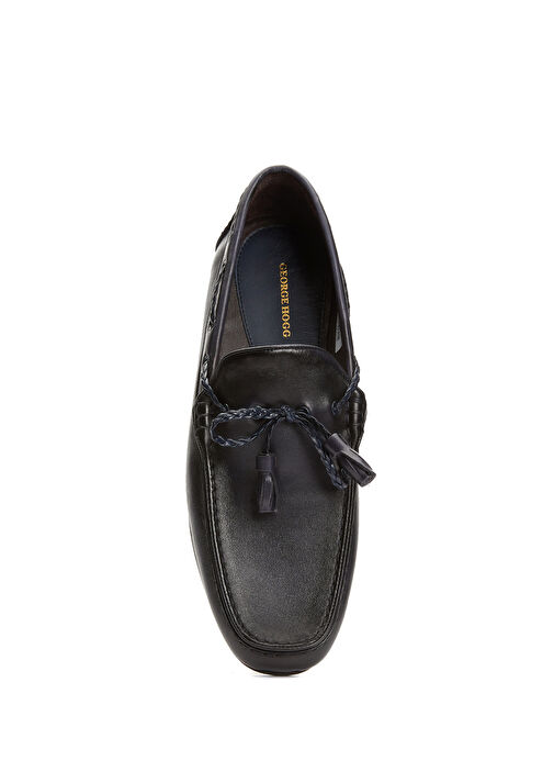 Lacivert Erkek Deri Loafer - Görsel 5