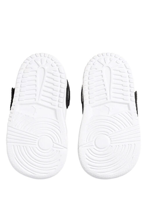 Sky Jordan 1 Siyah Silver Erkek Çocuk Deri Sneaker - Görsel 6