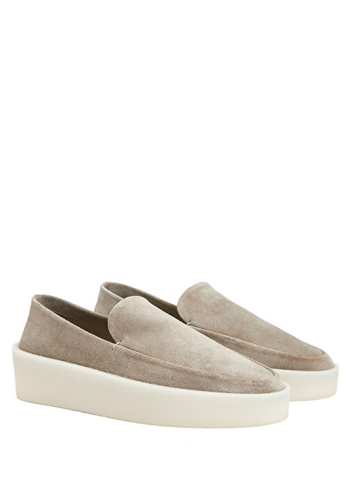 Vizon Kadın Süet Loafer - Görsel 3