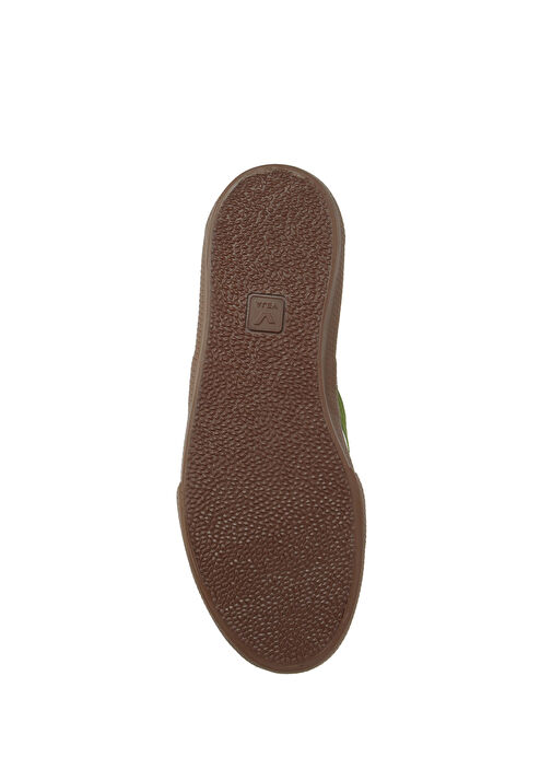 Volley O.T. Beyaz Yeşil Erkek Deri Sneaker - Görsel 6