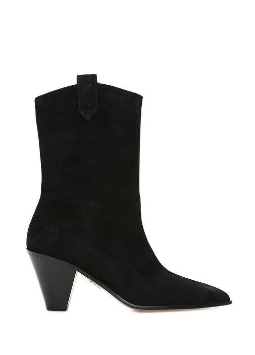 Boogie Siyah Kadın Süet Bot - Görsel 2
