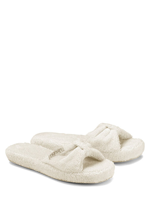 Hamam Hamam Pera Krem Kadın Havlu Terlik Beymen'de! Krem - 2. görsel