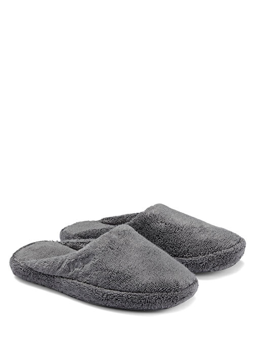 Hamam Hamam Koyu Gri Pera Antrasit Erkek Havlu Terlik Beymen'de! Koyu Gri - 2. görsel