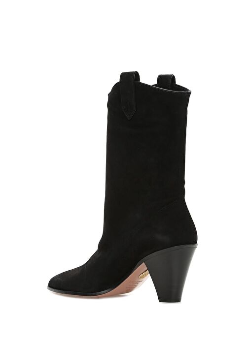 Boogie Siyah Kadın Süet Bot - Görsel 3