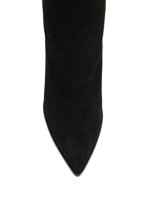 Boogie Siyah Kadın Süet Bot - Görsel 6