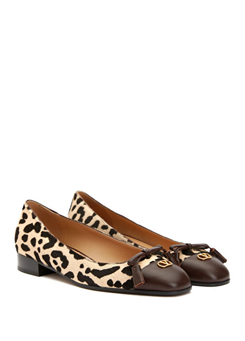 Bej Kahve Deri Babet - Görsel 3