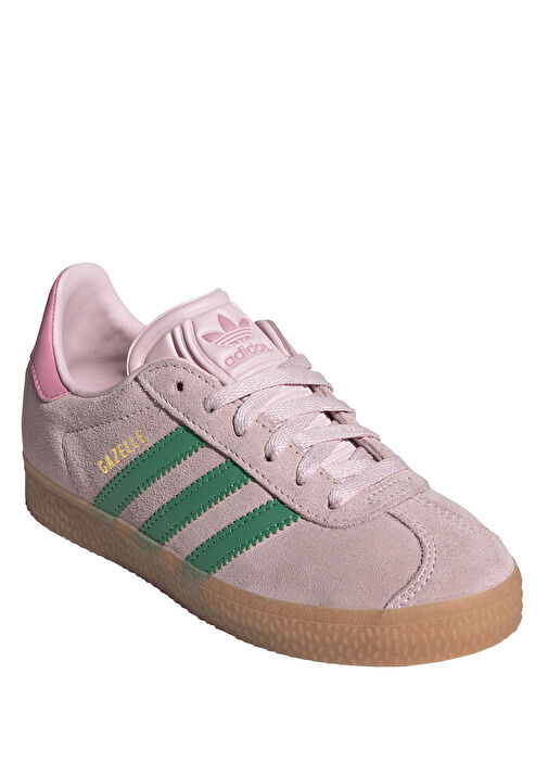 Gazelle Pembe Unisex Çocuk Deri Sneaker - Görsel 3