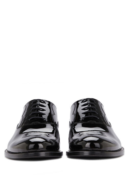 Siyah Erkek Deri Ayakkabı - Görsel 4