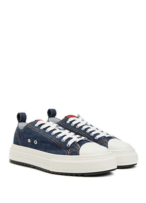 Mavi Erkek Denim Sneaker - Görsel 3
