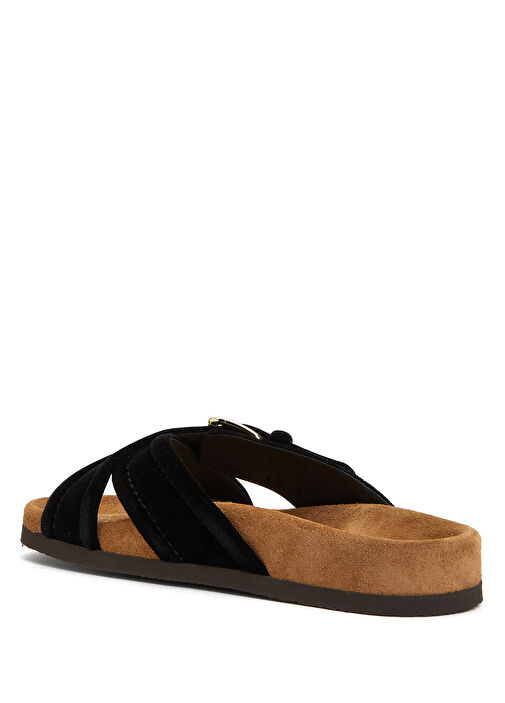 Siyah Toka Detaylı Kadın Terlik - Görsel 4