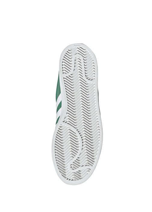 Superstar II Beyaz Yeşil Kadın Deri Sneaker - Görsel 5