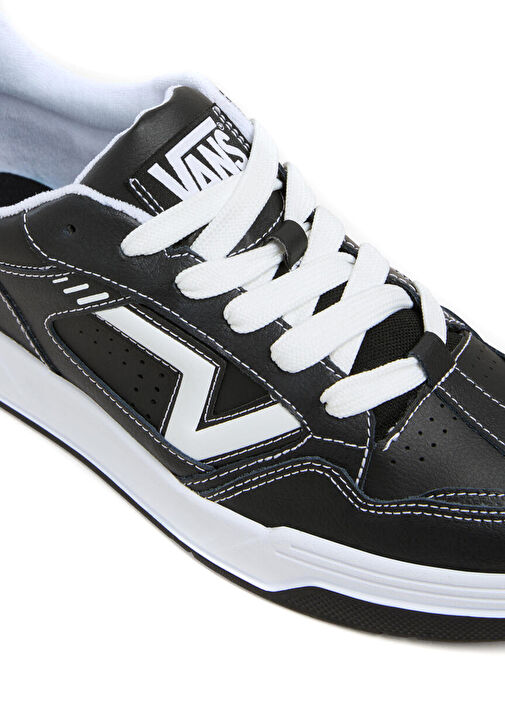 Upland Siyah Beyaz Kadın Deri Sneaker - Görsel 5