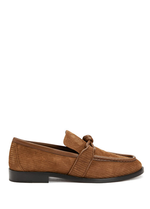 Bottega Veneta Kahverengi Bottega Veneta Deri Erkek Loafer