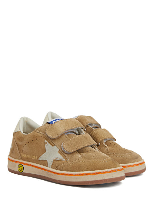 BallStar Taba Çocuk Deri Sneaker - Görsel 3