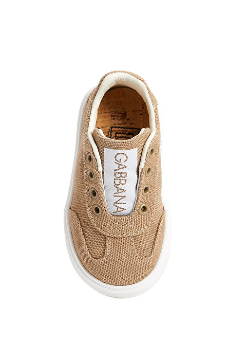 Bej Logolu Erkek Çocuk Sneaker - Görsel 5