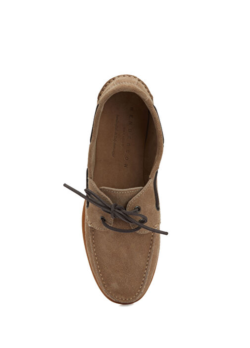 Freedom Bej Erkek Süet Loafer - Görsel 5