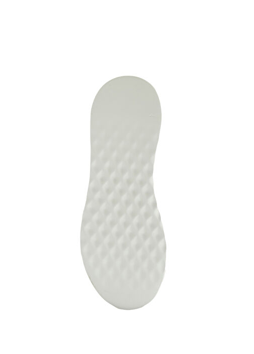 Beyaz File Dokulu Erkek Deri Sneaker - Görsel 6