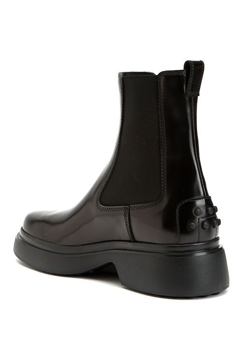 Siyah Kadın Deri Bot - Görsel 4