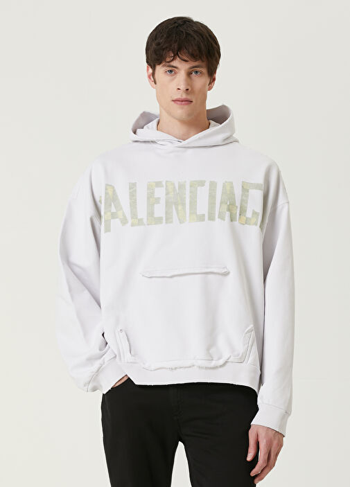 Balenciaga sweatshirt mens gold online