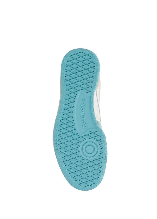 Club C Beyaz Mavi Kadın Deri Sneaker - Görsel 6