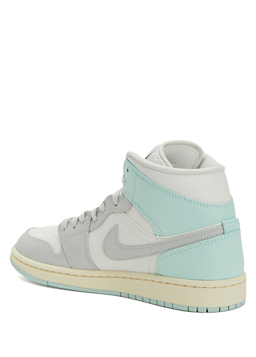 WMNS Air Jordan 1 Mid Kadın Deri Sneaker - Görsel 4