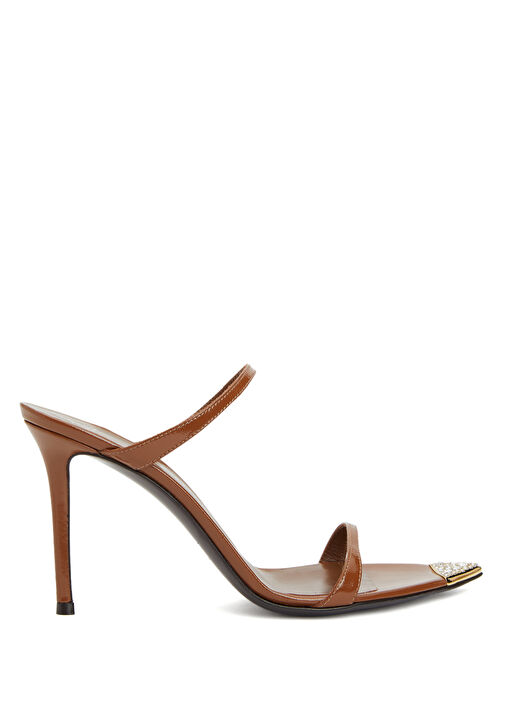 Lintry Taba Deri Topuklu Terlik - Görsel 2