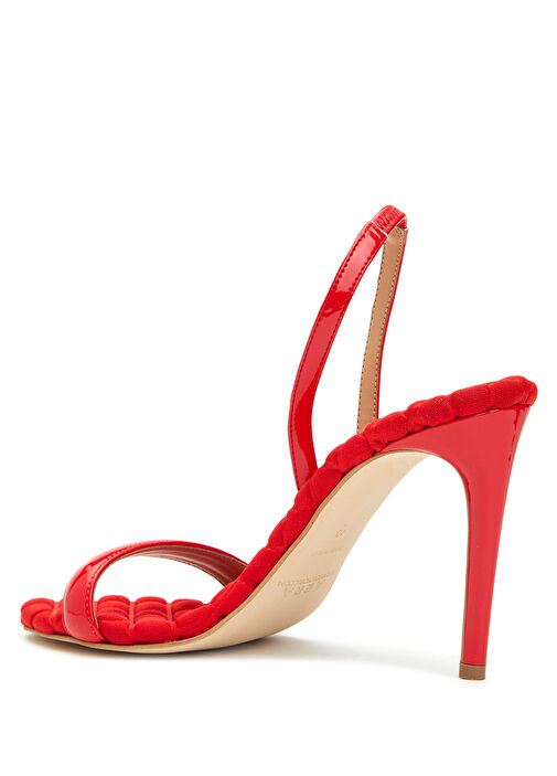 Kırmızı Kadın Sandalet - Görsel 4