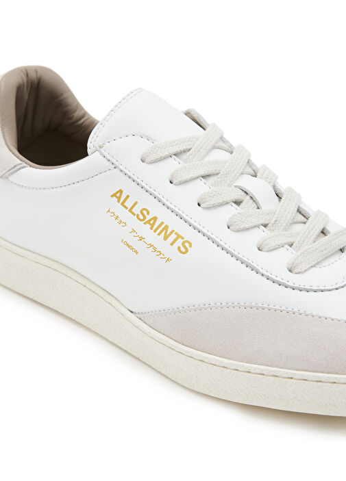 Beyaz Kadın Deri Sneaker - Görsel 6