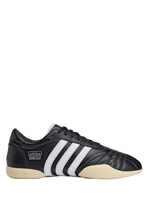 Techwondo Brain Dead Siyah Beyaz Deri Sneaker - Görsel 2