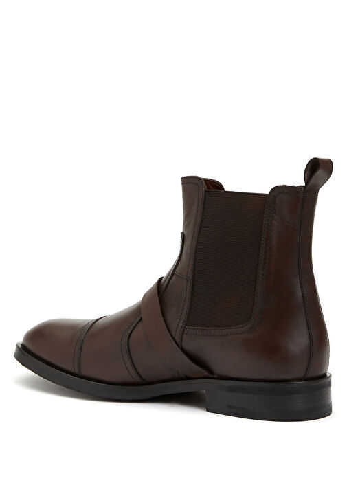 Kahverengi Erkek Deri Bot - Görsel 4