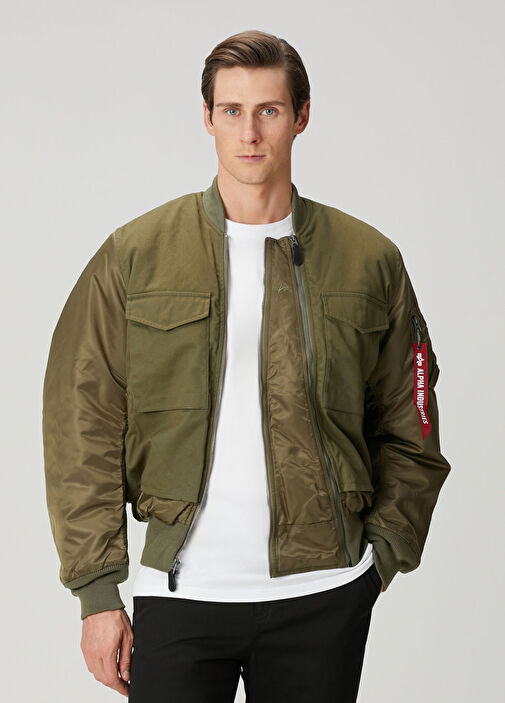 Alpha Industries Yeşil Erkek MA-1 Yeşil Flight Mont 1830354 | Beymen