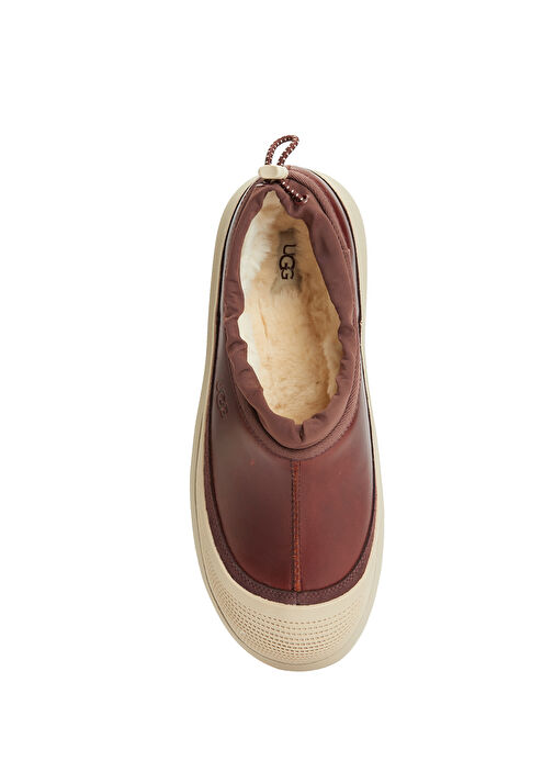 Tasman Bordo Erkek Deri Bot - Görsel 5