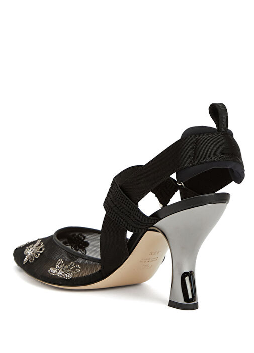 Beymen Reborn Siyah Beymen Reborn Fendi Topuklu Ayakkabı