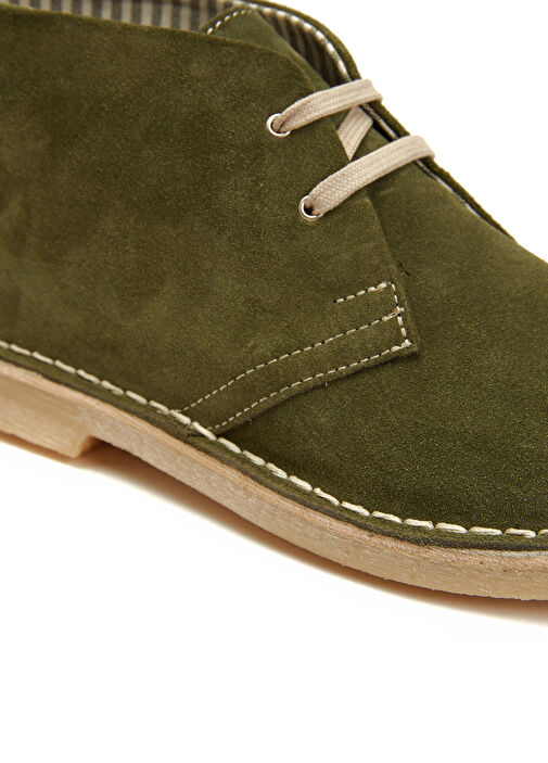 Haki Erkek Süet Bot - Görsel 7