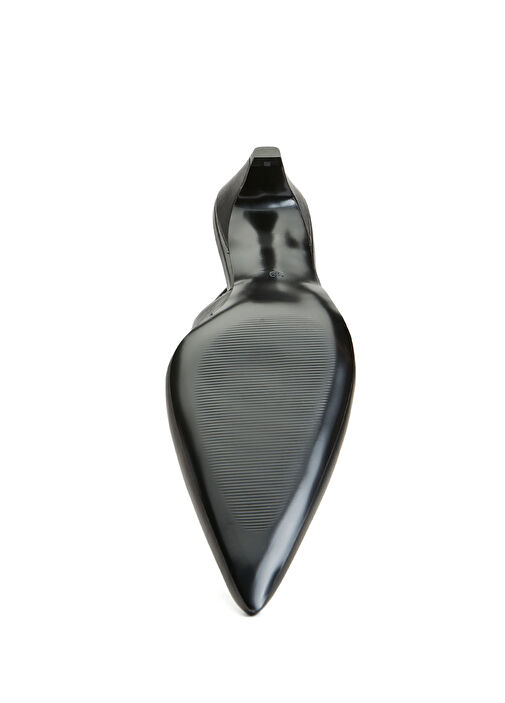 Divarese Divarese Siyah Deri Topuklu Ayakkabı Babet | Beymen Siyah - 6. görsel