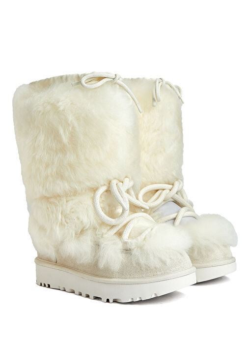 Classic Tall Chalet Beyaz Kadın Bot - Görsel 3