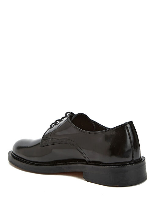 Siyah Erkek Deri Ayakkabı - Görsel 4