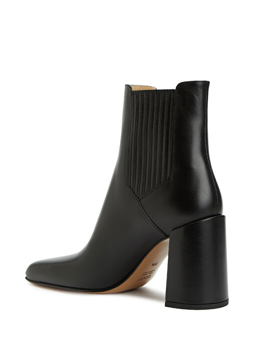 Luke Siyah Kadın Deri Bot - Görsel 4