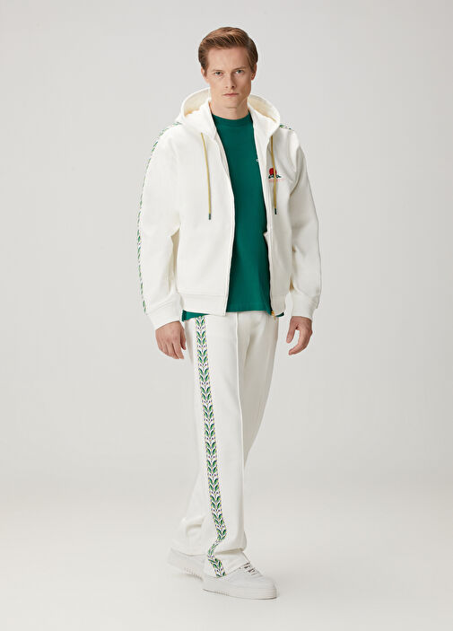 Casablanca Yeşil Erkek Montagne Ondulee Yeşil Organik Pamuk T