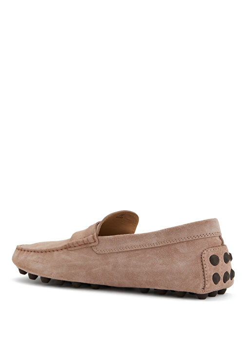 Pembe Erkek Deri Driver - Görsel 4