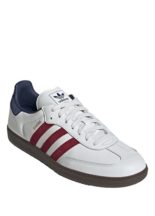 Adidas Adidas Samba OG Beyaz Bordo Kadın Sneaker Beymen'de! Beyaz Bordo - 3. görsel