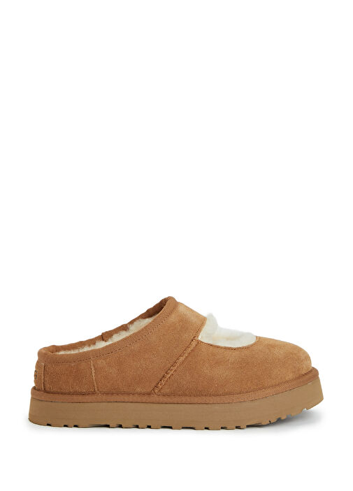 Bea Mary Jane Taba Kız Çocuk Deri Terlik - Görsel 2