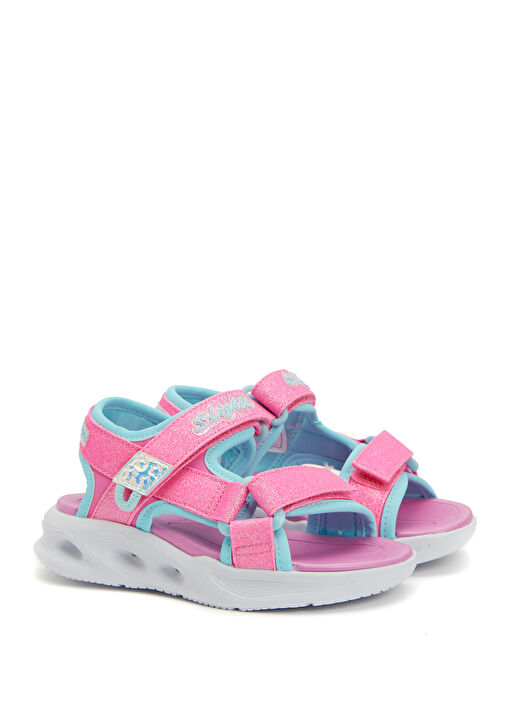 Sola Glow Pembe Kız Çocuk Sandalet - Görsel 3