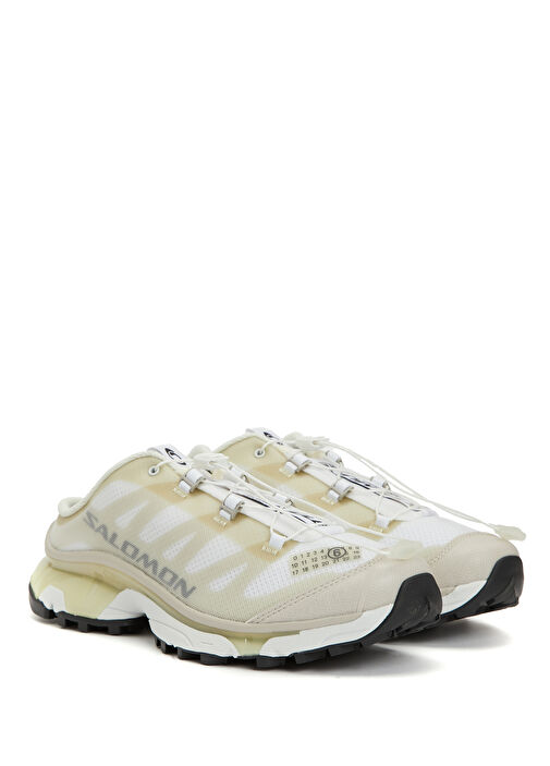 Salomon x MM6 Krem Logo Baskılı Erkek Sneaker - Görsel 3